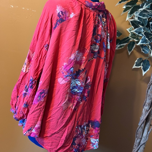 floral flowy blouse - Picture 5 of 8